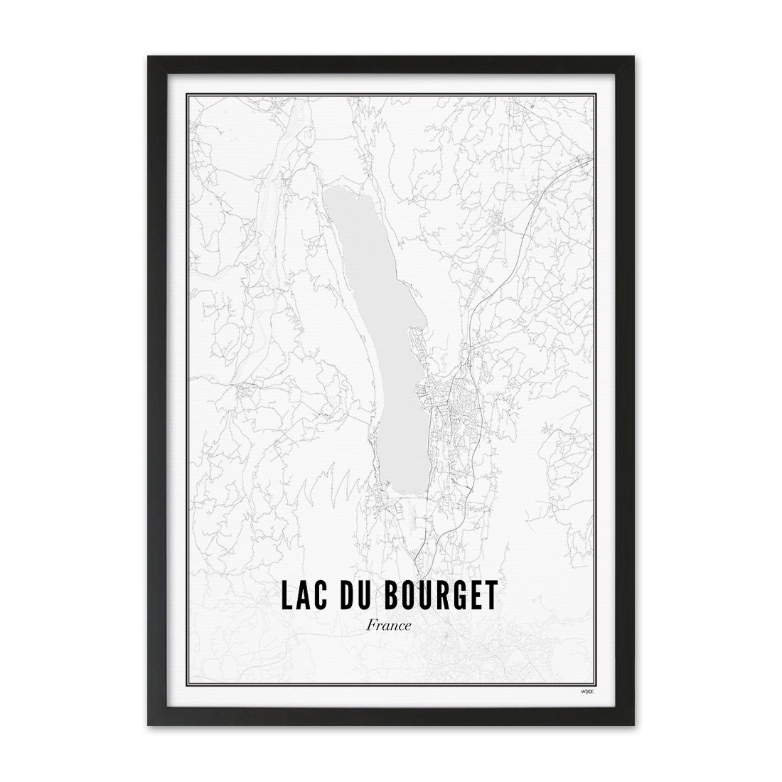Poster van Meer van Le Bourget | WIJCK. 